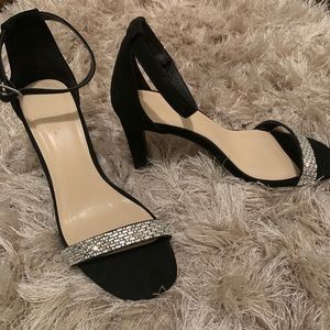 Black Sandals with Bling